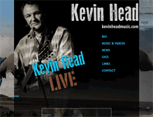 Tablet Screenshot of kevinheadmusic.com